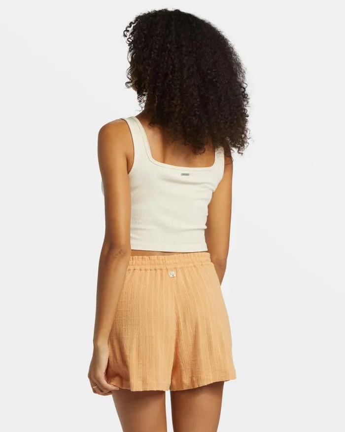 Billabong Shorts Sunset Elastic Waist Shorts Baked Clay 8211 Women Billabong Shorts Sunset Elastic Waist Shorts Baked Clay 8211 Women