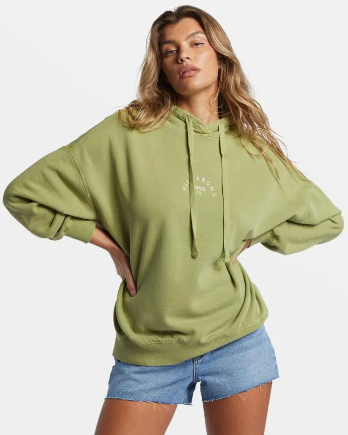 Billabong Sweatshirts and Fleece So Classic Hoodie Avocado 8211 Women