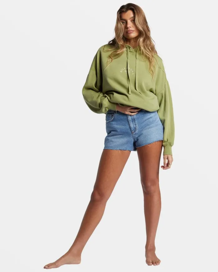Billabong Sweatshirts and Fleece So Classic Hoodie Avocado 8211 Women Billabong Sweatshirts and Fleece So Classic Hoodie Avocado 8211 Women