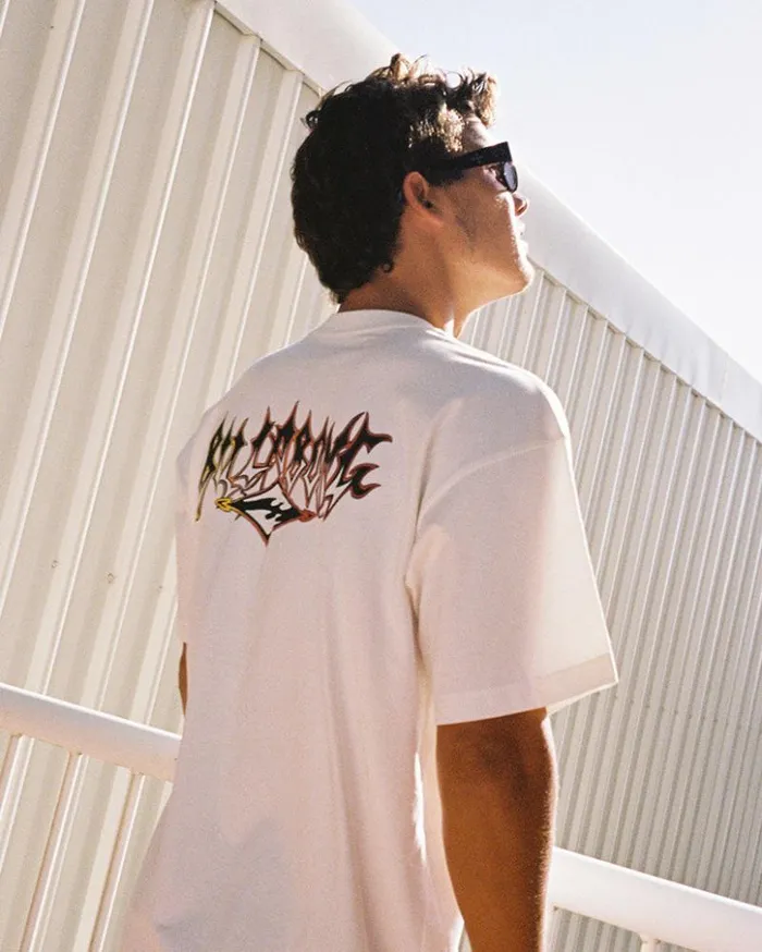 Billabong TShirts Immortal TShirt Off White 8211 Men