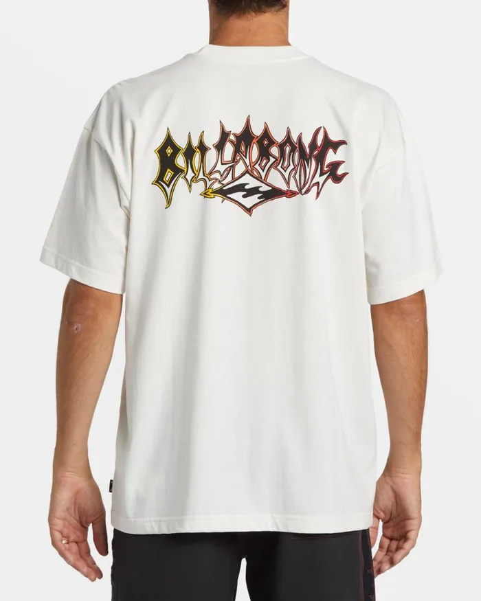 Billabong TShirts Immortal TShirt Off White 8211 Men Billabong TShirts Immortal TShirt Off White 8211 Men