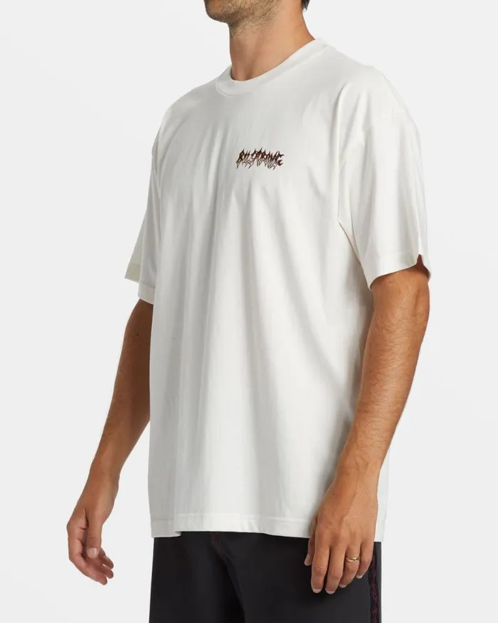 Billabong TShirts Immortal TShirt Off White 8211 Men Billabong TShirts Immortal TShirt Off White 8211 Men