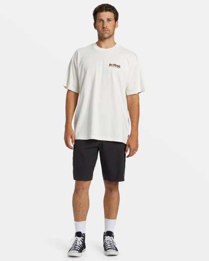 Billabong TShirts Immortal TShirt Off White 8211 Men Billabong TShirts Immortal TShirt Off White 8211 Men