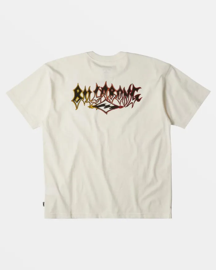 Billabong TShirts Immortal TShirt Off White 8211 Men Billabong TShirts Immortal TShirt Off White 8211 Men
