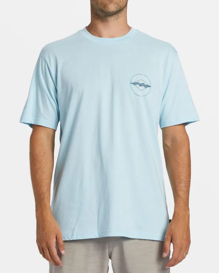 Billabong TShirts Rotor Diamond TShirt Coastal 8211 Men Billabong TShirts Rotor Diamond TShirt Coastal 8211 Men