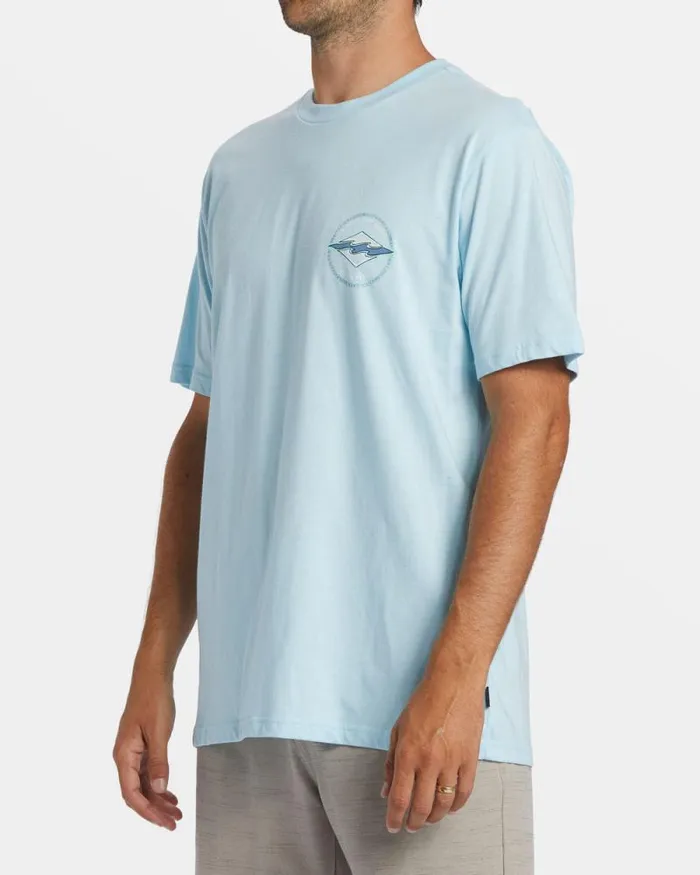 Billabong TShirts Rotor Diamond TShirt Coastal 8211 Men Billabong TShirts Rotor Diamond TShirt Coastal 8211 Men