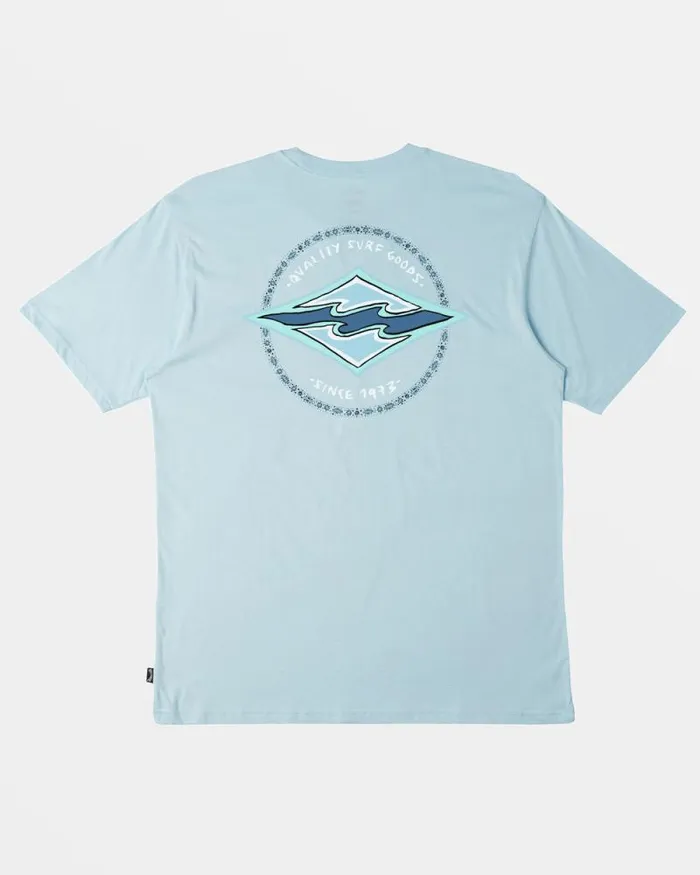 Billabong TShirts Rotor Diamond TShirt Coastal 8211 Men Billabong TShirts Rotor Diamond TShirt Coastal 8211 Men
