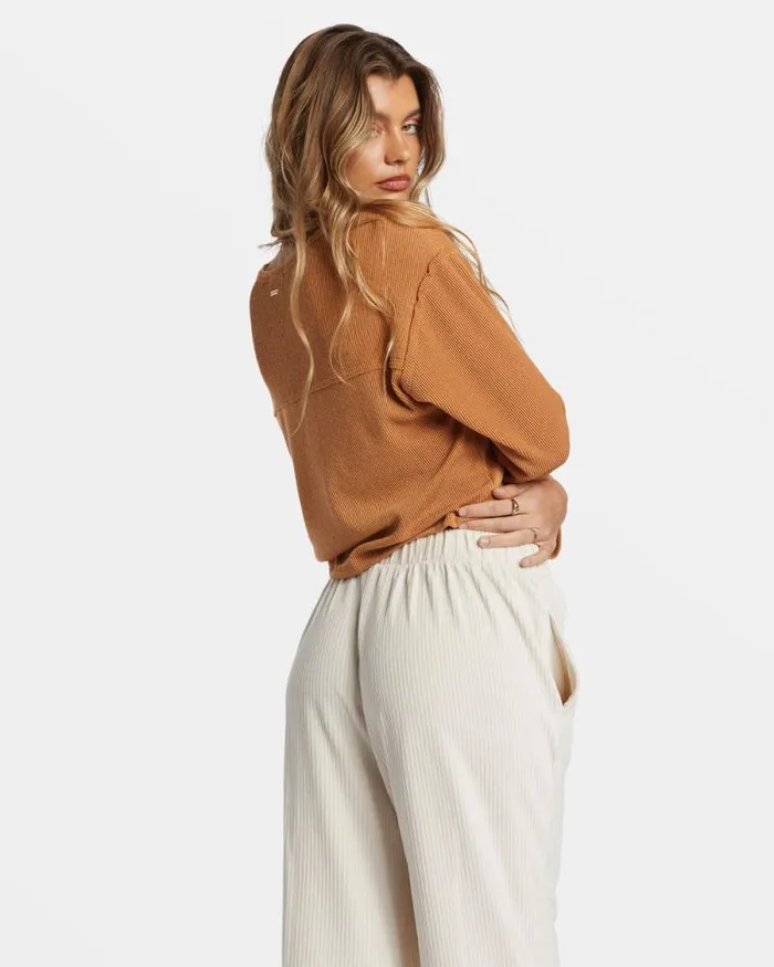 Billabong Tops Mai Tai Knit Top Sandalwood 8211 Women Billabong Tops Mai Tai Knit Top Sandalwood 8211 Women