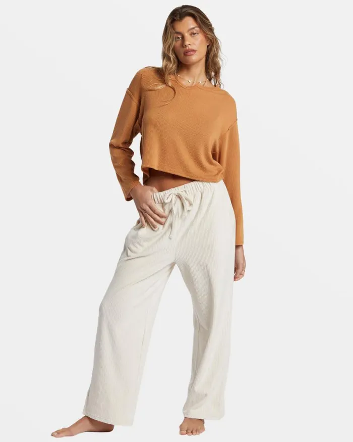 Billabong Tops Mai Tai Knit Top Sandalwood 8211 Women Billabong Tops Mai Tai Knit Top Sandalwood 8211 Women