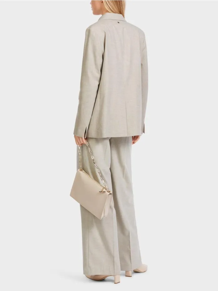 Blazer Damen Marc Cain Blazer Mit Lurex 034Rethink Together034 Dark Sand