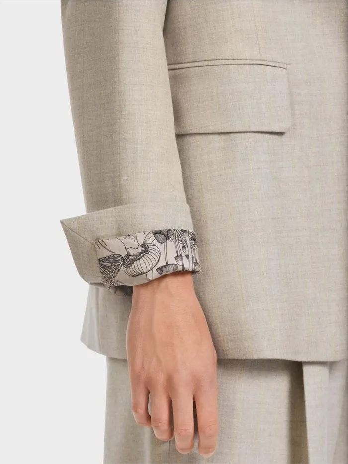 Blazer Damen Marc Cain Blazer Mit Lurex 034Rethink Together034 Dark Sand