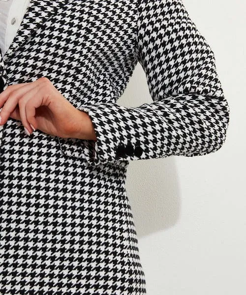 Blazers Apparel Joebrowns Daring Dogstooth Jacket BlackWhite