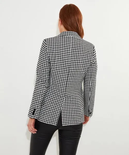 Blazers Apparel Joebrowns Daring Dogstooth Jacket BlackWhite