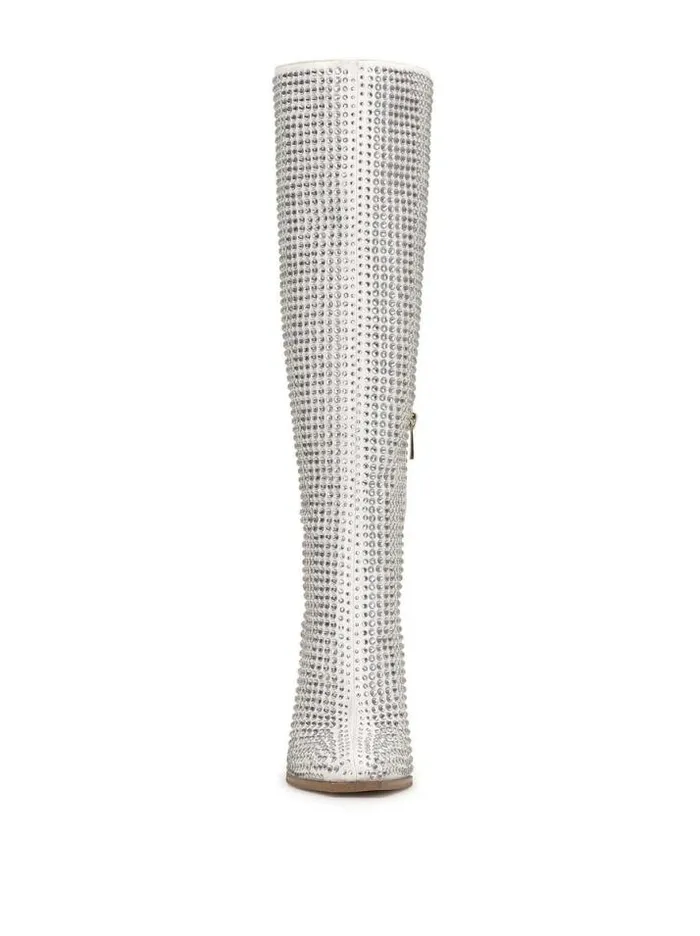 Boots and Booties Shoes Jessica Simpson Lovelly Embellished Boot In White