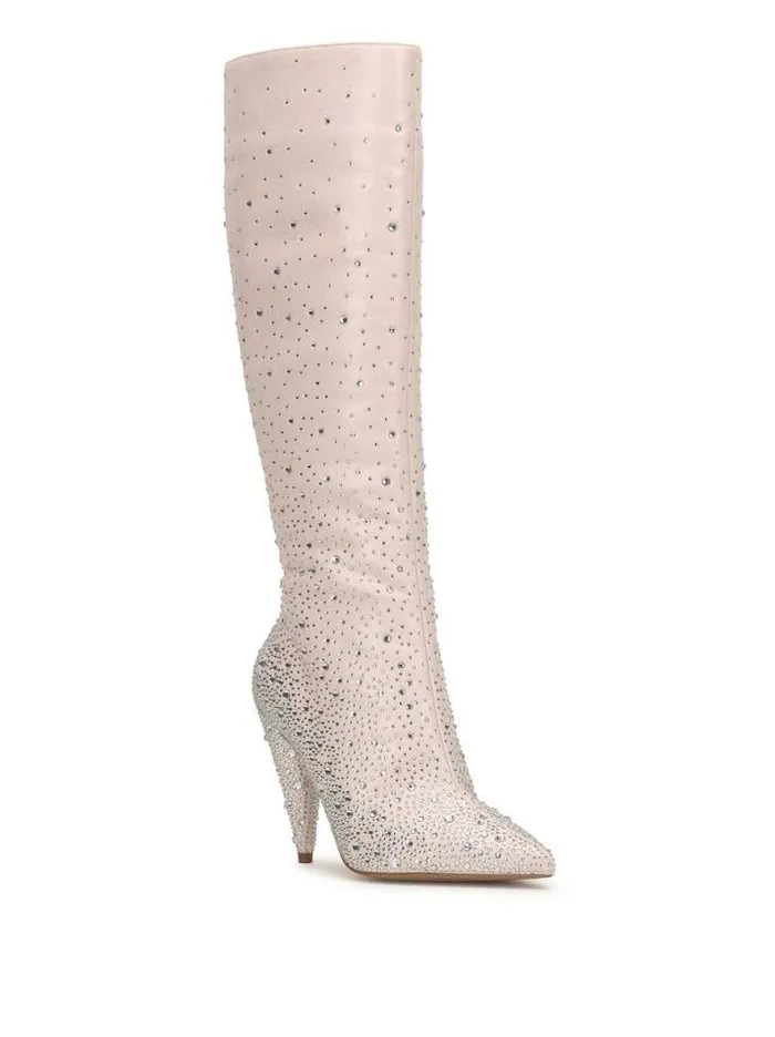 Boots and Booties Shoes Jessica Simpson Maryeli Embellished Boot In Chalk