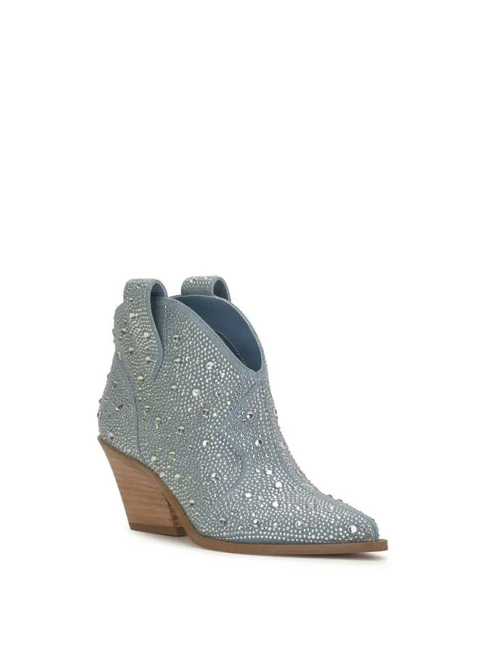 Boots and Booties Shoes Jessica Simpson Zadie Bootie In Blue Denim