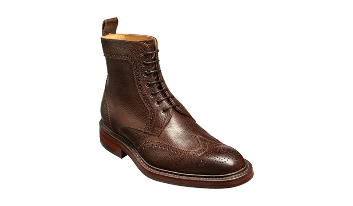 Calder 8211 Dark Brown Grain Men Barker Shoes Mens Boots