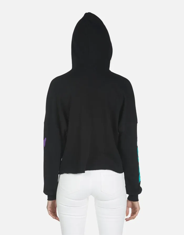 Cambry Peace Love Camel Black Women039s Lauren Moshi Hoodies