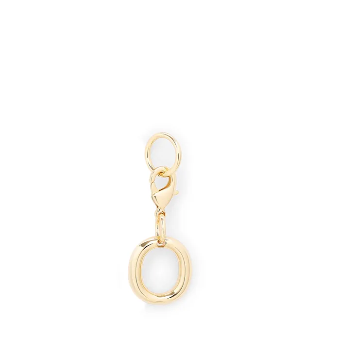 Charm Letter O Gold Color Women Lancel Charms