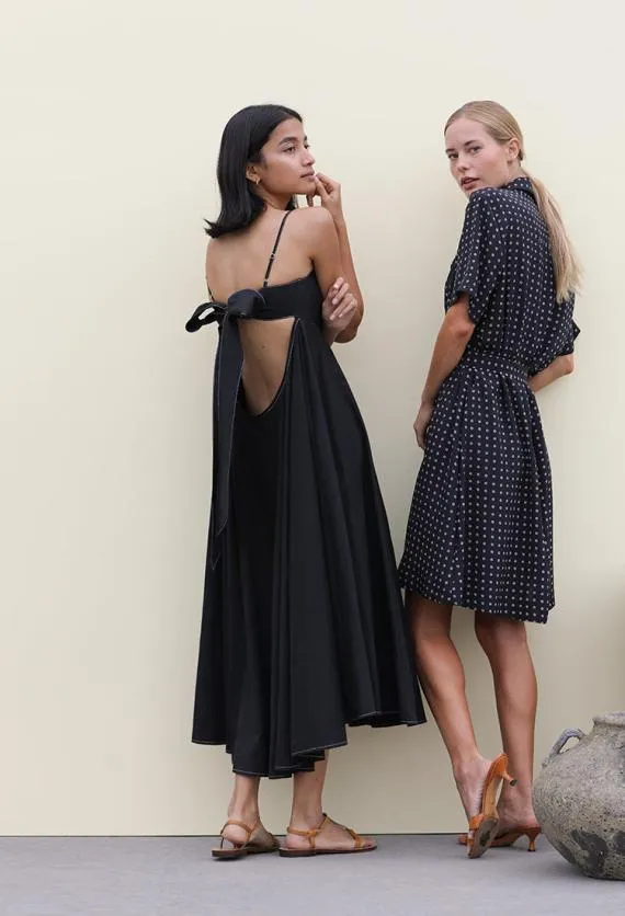 Ciao Lucia Black Dresses Deia Dress Black 8211 Women