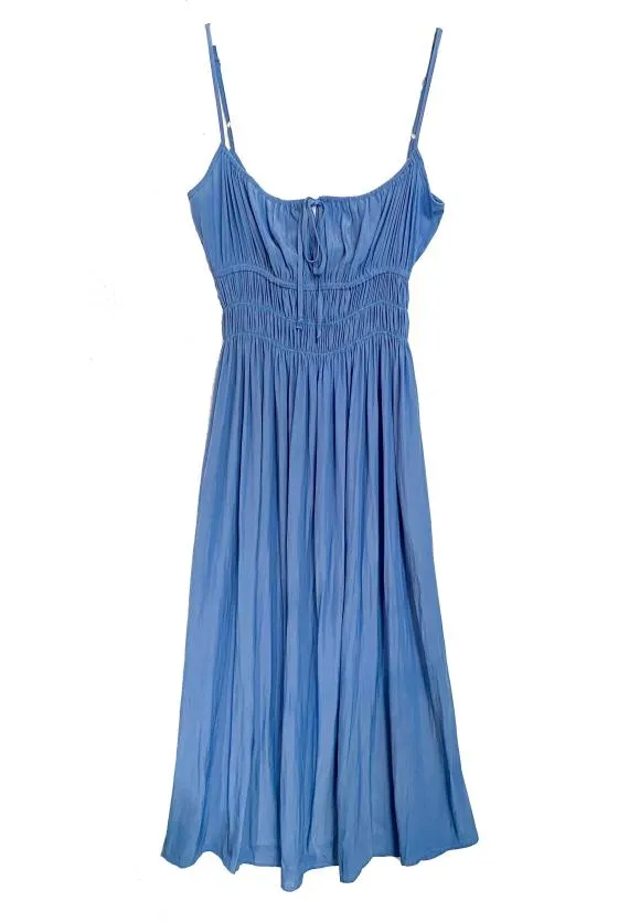 Ciao Lucia Long Dresses Gabriela Dress Amalfi Blue 8211 Women
