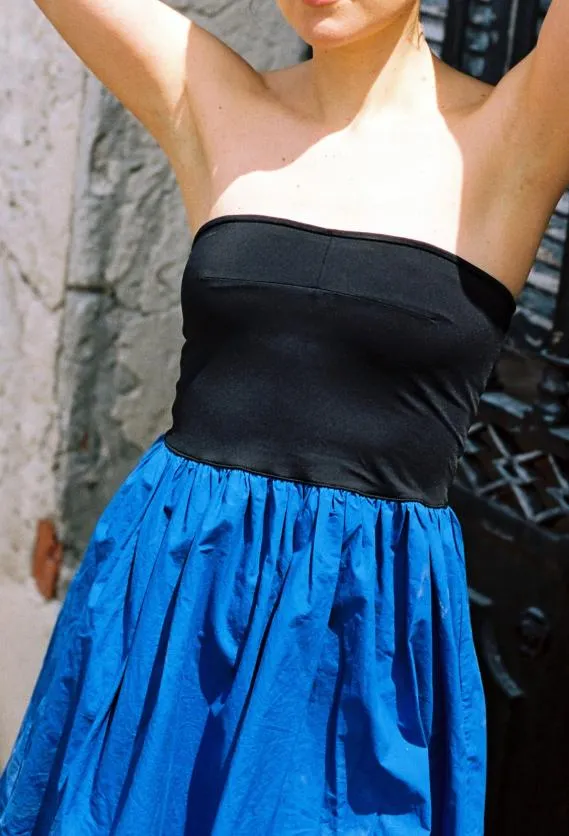 Ciao Lucia Long Dresses Tufo Dress Klein Blue 8211 Women