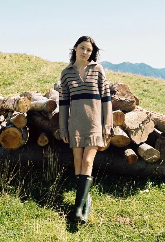 Ciao Lucia Polo Sweaters Martine Dress Praline 8211 Women