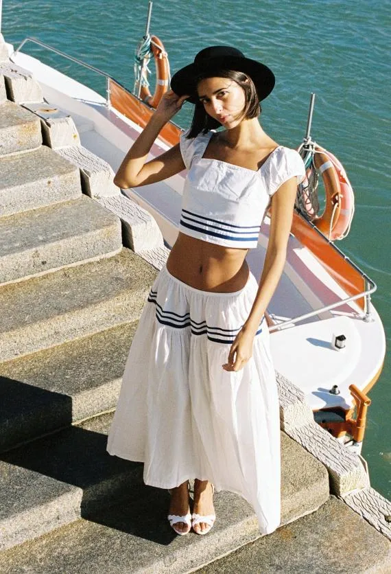 Ciao Lucia Skirts Dominga Skirt White 8211 Women