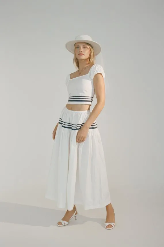 Ciao Lucia Skirts Dominga Skirt White 8211 Women