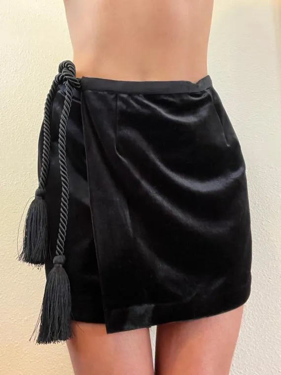 Ciao Lucia Skirts Luz Skirt Black Velvet 8211 Women
