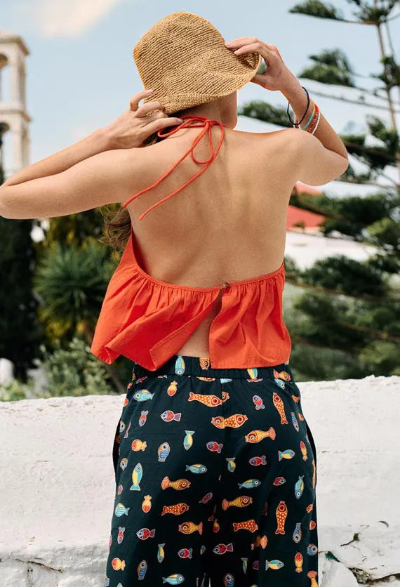Ciao Lucia Sleeveless Tops Tacito Top Rosso 8211 Women