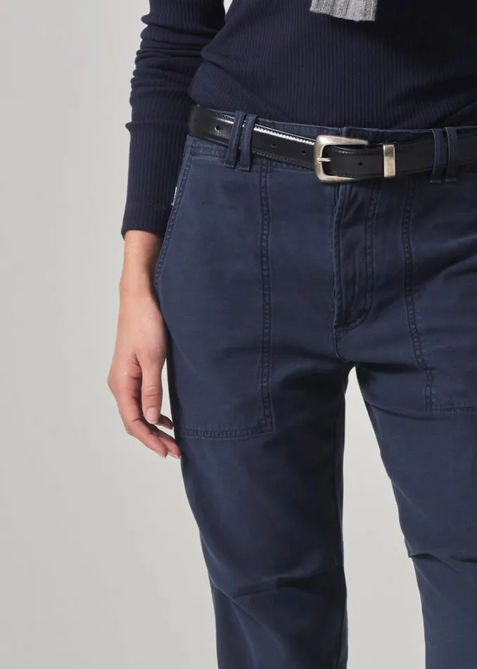 Citizens Of Humanity Agni Utility Trouser In Washed Marine Women Pants
