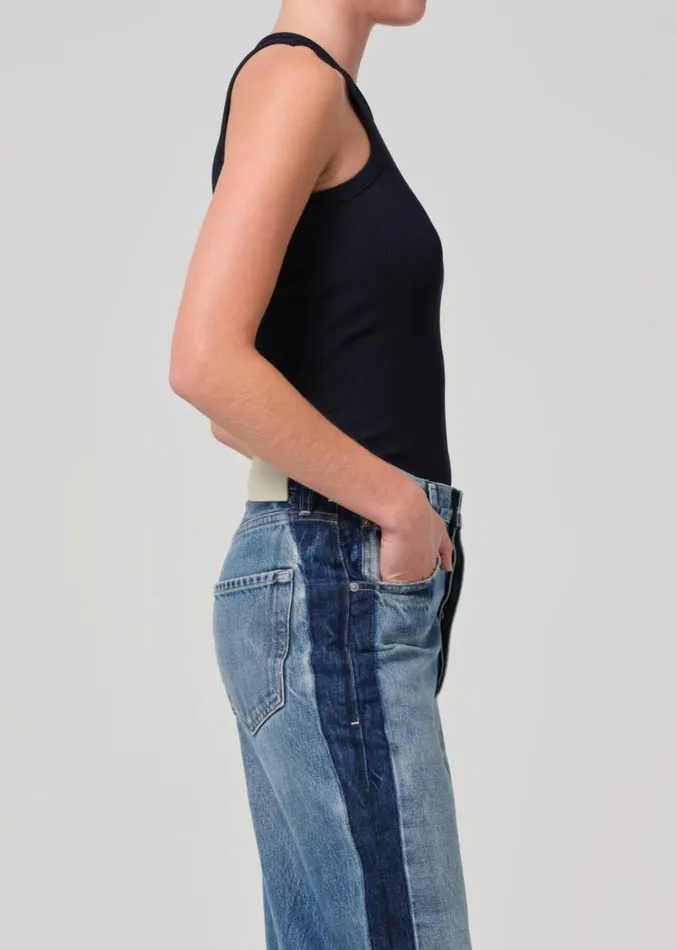 Citizens Of Humanity Akira Tank In Navy Women Tops