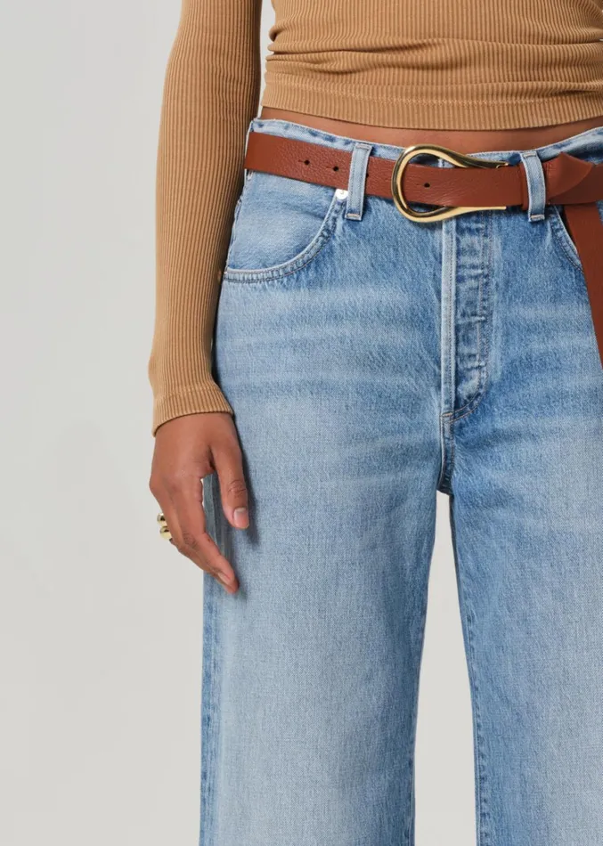 Citizens Of Humanity Annina High Rise Wide Leg 33034 In Meuse Women Jeans