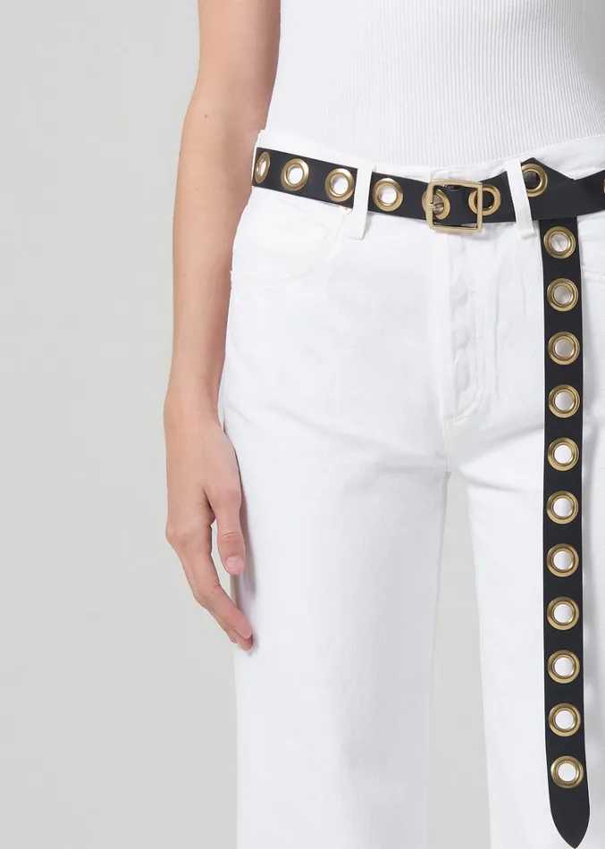 Citizens Of Humanity Annina High Rise Wide Leg 33034 In Seashell Women Jeans