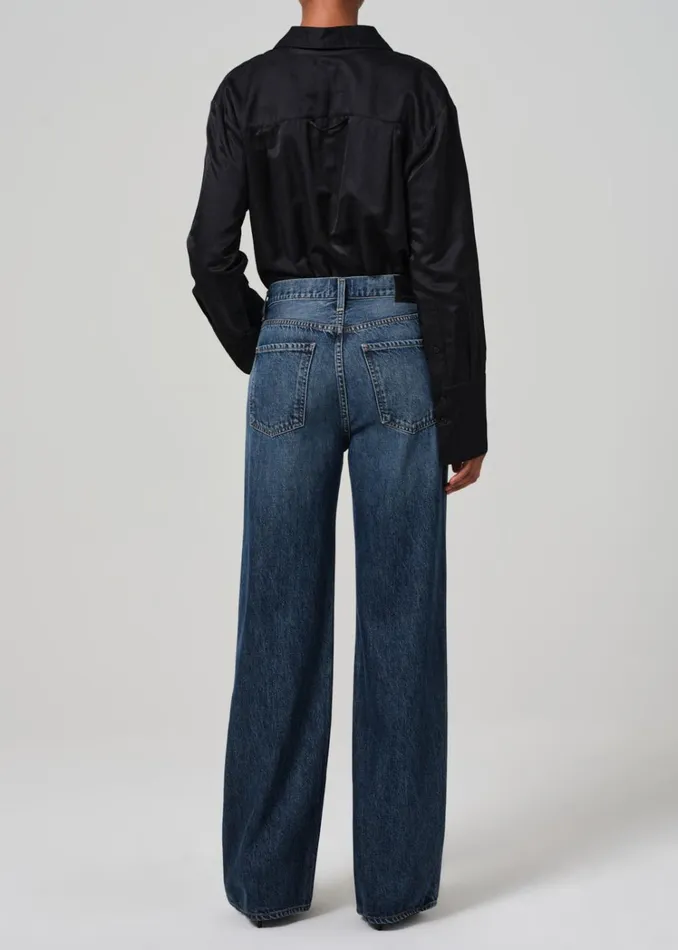 Citizens Of Humanity Annina High Rise Wide Leg 33034 In Westwood Women Jeans
