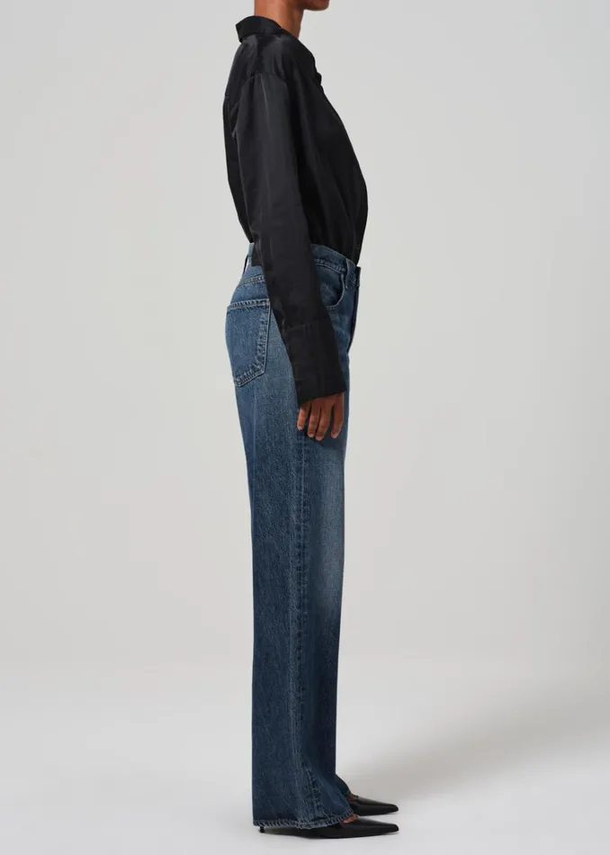 Citizens Of Humanity Annina High Rise Wide Leg 33034 In Westwood Women Jeans