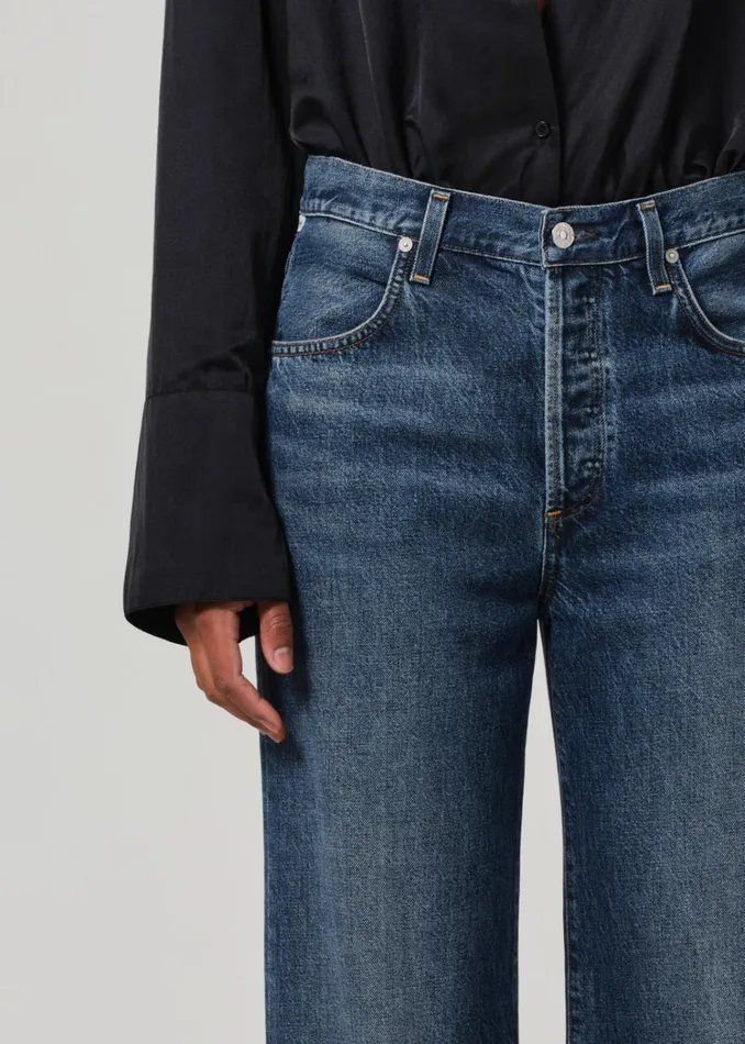 Citizens Of Humanity Annina High Rise Wide Leg 33034 In Westwood Women Jeans