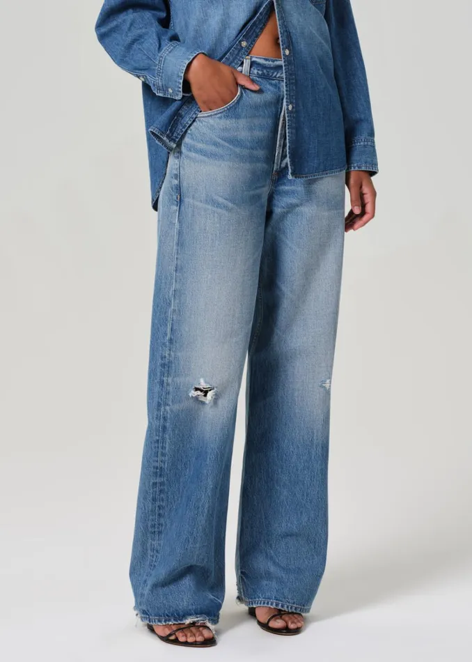 Citizens Of Humanity Ayla Baggy In Solano Women Jeans