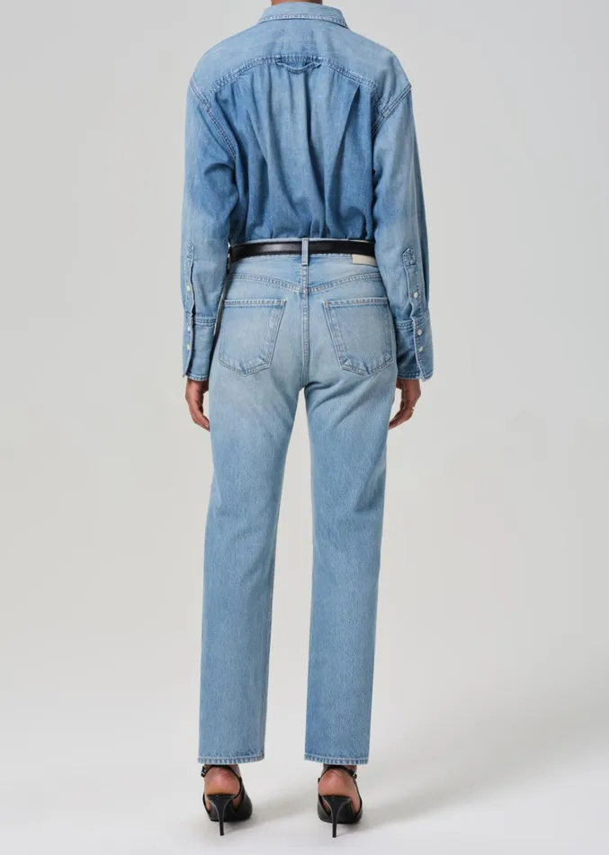 Citizens Of Humanity Blaine High Rise Straight In Gemini Women Jeans