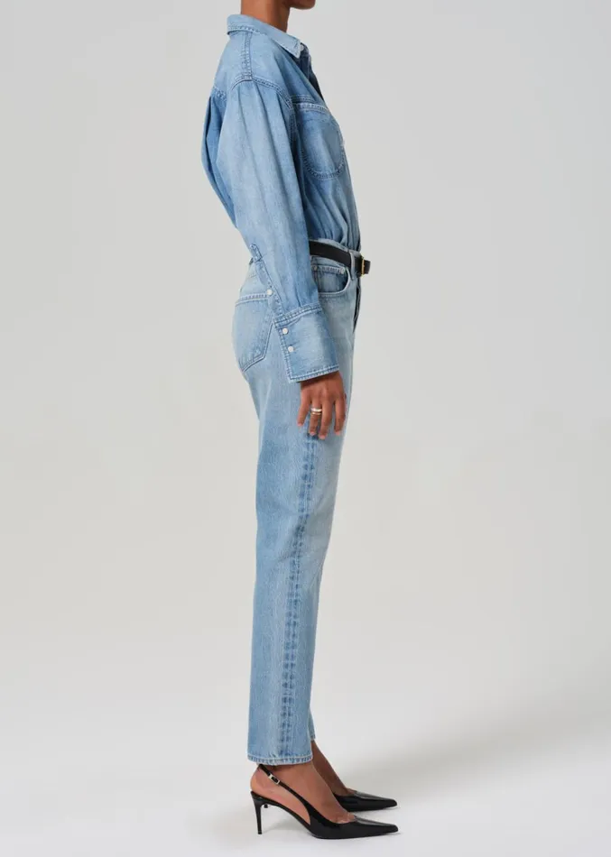 Citizens Of Humanity Blaine High Rise Straight In Gemini Women Jeans