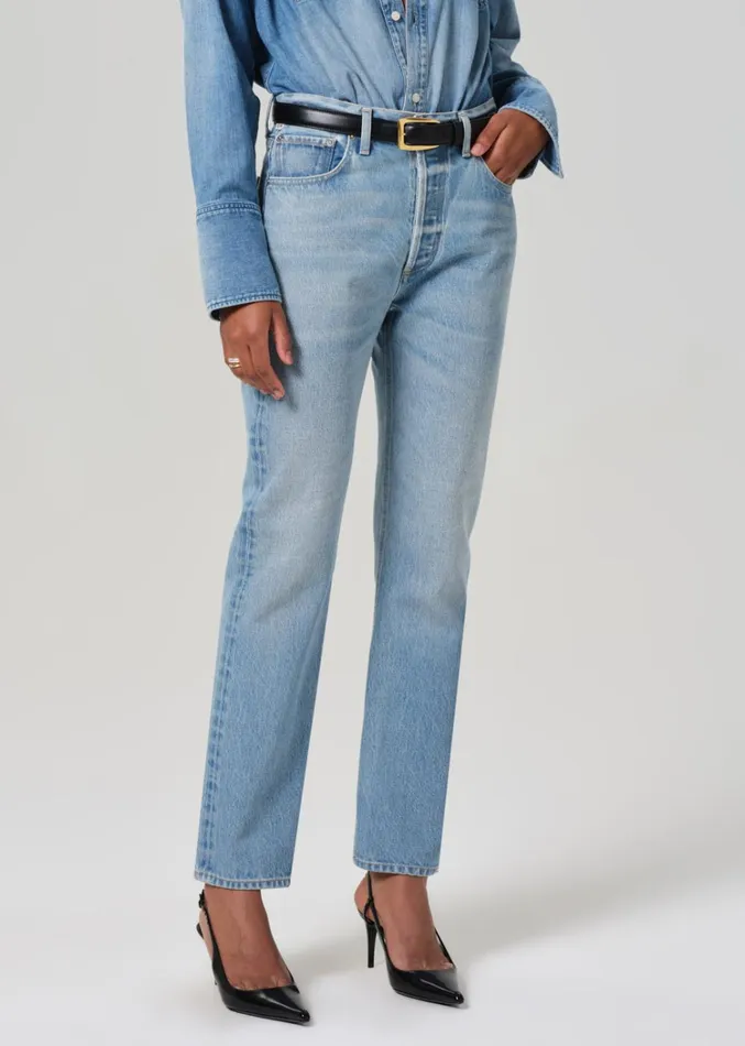 Citizens Of Humanity Blaine High Rise Straight In Gemini Women Jeans