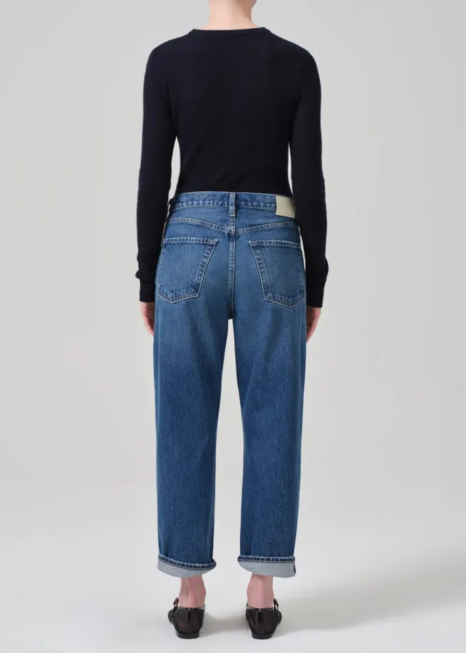 Citizens Of Humanity Dahlia Bow Leg Baby Roll In Claremont Women Jeans