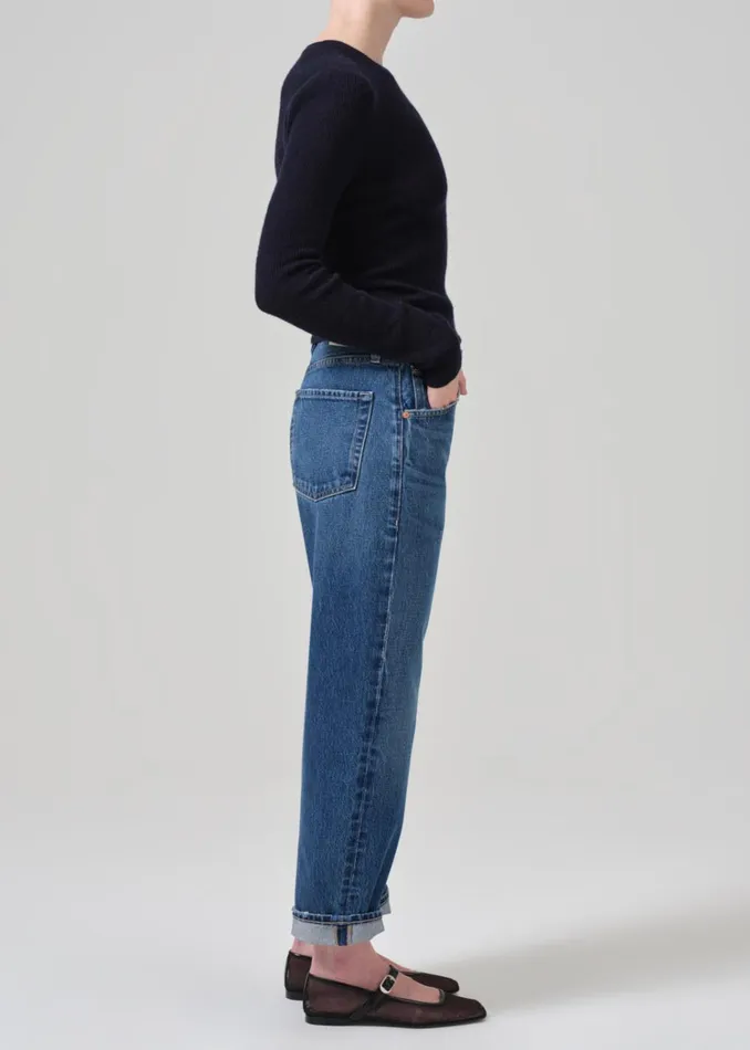 Citizens Of Humanity Dahlia Bow Leg Baby Roll In Claremont Women Jeans
