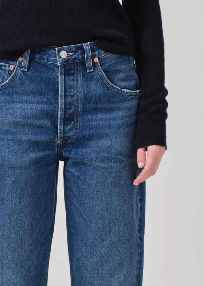 Citizens Of Humanity Dahlia Bow Leg Baby Roll In Claremont Women Jeans