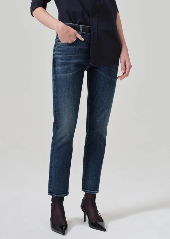 Citizens Of Humanity Emerson Mid Rise Relaxed 27034 In Blue Ridge Women Jeans
