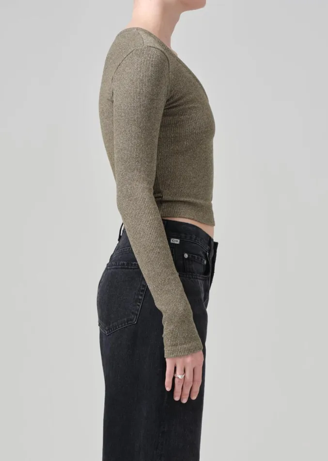 Citizens Of Humanity Emma VNeck In Costes Women Tops