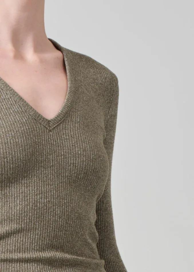 Citizens Of Humanity Emma VNeck In Costes Women Tops