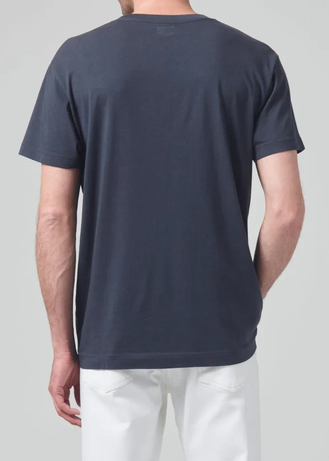 Citizens Of Humanity Everyday Short Sleeve Tee In Charred Cedar Men Shirts