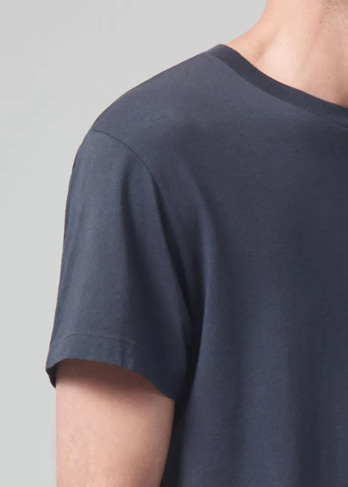 Citizens Of Humanity Everyday Short Sleeve Tee In Charred Cedar Men Shirts